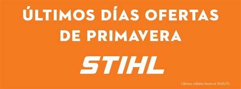 Seal Maquinaria Tu Tienda Stihl Con Las Mejores Ofertas