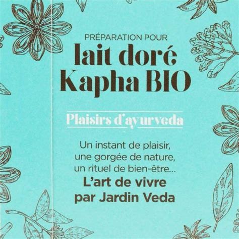 Lait Doré Kapha 20 infusettes Bio Grain d Orge