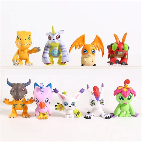 Digimon Adventure Agumon Gabumon Piyomon Tentomon Palmon Gomamon Patamon Tailmon Tentomon