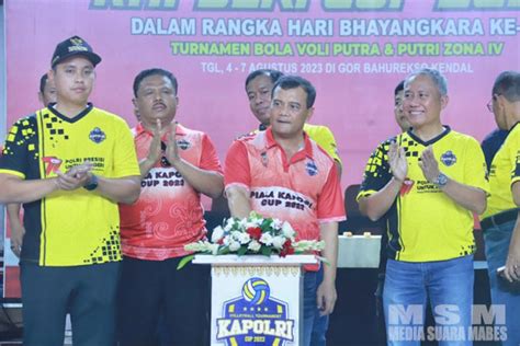 Jateng Jadi Salah Satu Tuan Rumah Turnamen Bola Voli Kapolri Cup