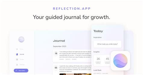 Reflection App Your Guided Journal For Wellness And Growth