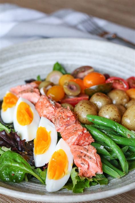 Salmon Nicoise Salad Emi Cooks