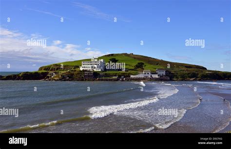 Burgh Island And Bigbury Beach Devon Britain Uk Stock Photo Alamy