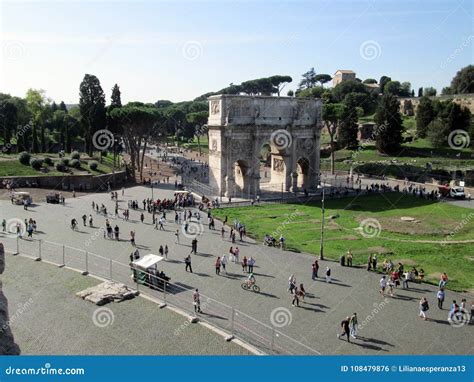 The Arch Of Titus Is An Arc De Triomphe With A Single Arch Placed On