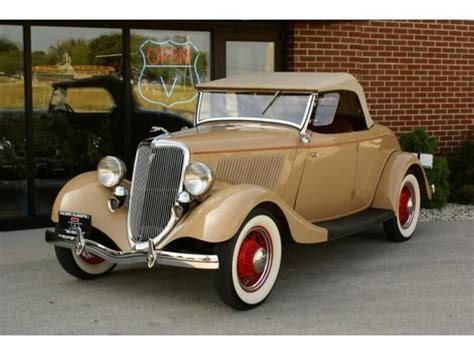 1934 Ford Model 48 roadster for Sale in Caledonia, Wisconsin Classified | AmericanListed.com