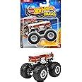 Amazon co jp ホットウィール Hot Wheels モンスタートラック ファイブアラーム 乗り物おもちゃ ミニカー