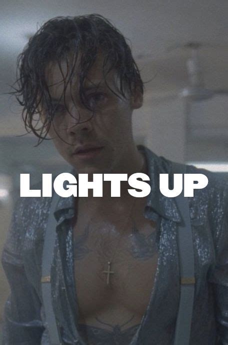 Lights Up By Harry Styles Harry Styles Harry Styles Lights Up Harry Styles Poster