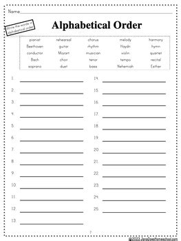 Abeka Spelling Vocabulary Poetry 5 5th Ed List 7 Musical Words