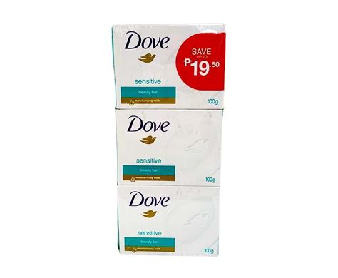 Dove Sensitive Beauty Bar 3 Packs X 90g