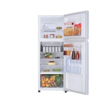 Toshiba 2 Door No Frost Refrigerator 9 Cu Ft With Low Noise Design And