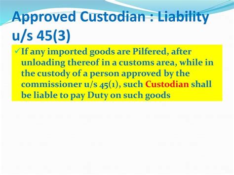 Customs Duty Basics Ppt