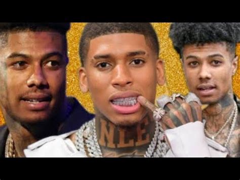 Blueface Got NLE Choppa Shaking And Scared He S Backing Out YouTube