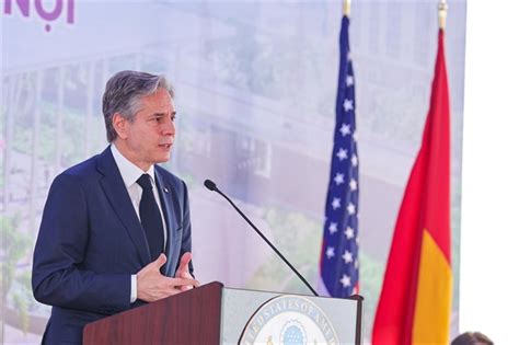 Auspicious Time To Elevate Việt Nam Us Partnership Blinken