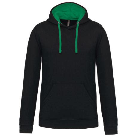 Sudadera Capucha Contrastada Hombre