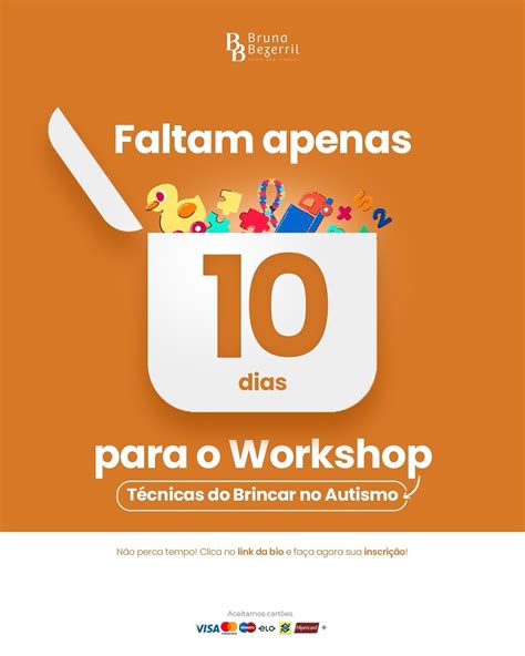 Faltam Dias Ainda N O Realizou Sua Inscri O Para O Workshop