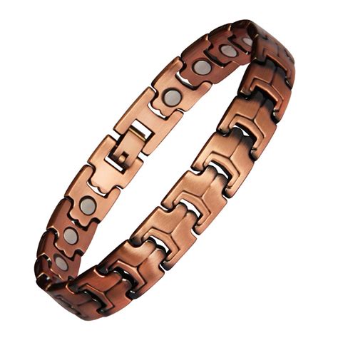 Pure Copper Magnetic Pain Relief Bracelets Jewelry Addicts