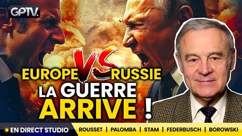 LA RUSSIE BIENTÔT FORCÉE D ENTRER EN GUERRE CONTRE L EUROPE MARC