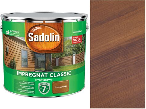 Sadolin Classic Hybrydowy Orzech Włoski 9L 5327515 Cena Opinie