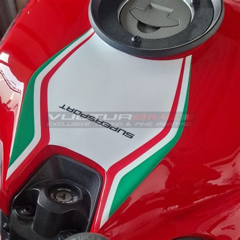 Adesivo Con Tricolore Per Serbatoio Ducati Supersport S