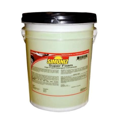 Ammoniated Hi Foam Body Shampoo 5 Gal Simoniz S3530005 Kleen Rite