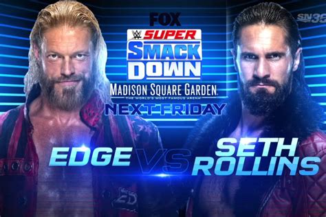 Wwe Summerslam Rematch Between Edge And Seth Rollins Set For 9 10 Wwe