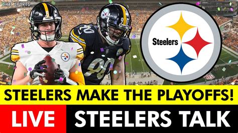 Steelers Talk Live Steelers Make The Playoffs T J Watt Injury