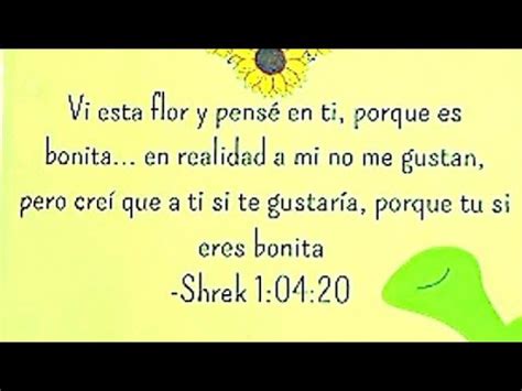 Dedicado Para Alguien Especial Tu La Tarjeta De Shrek Youtube