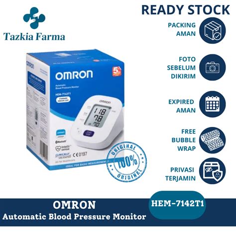 Jual Omron HEM 7142T1 Automatic Blood Pressure Monitor Tensi Darah