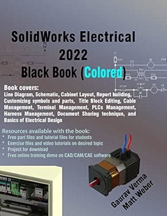 Amazon Fr SolidWorks Electrical 2022 Black Book Colored Verma