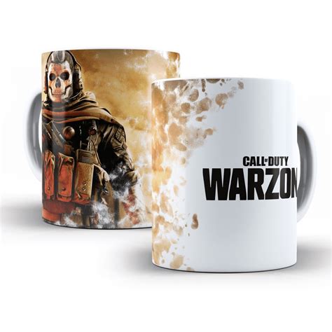 Caneca Call Of Duty COD Warzone Em Cerâmica Shopee Brasil