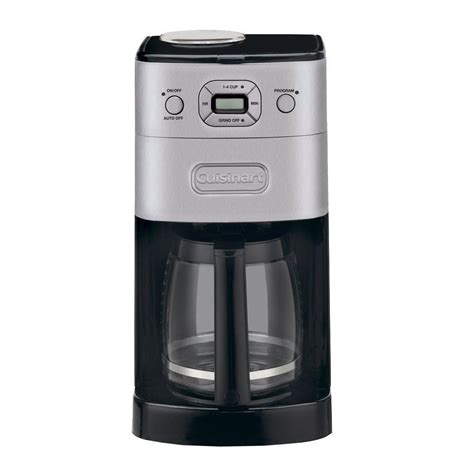 Cuisinart Grind And Brew Cup Coffee Maker Dgb Bc The Home Depot