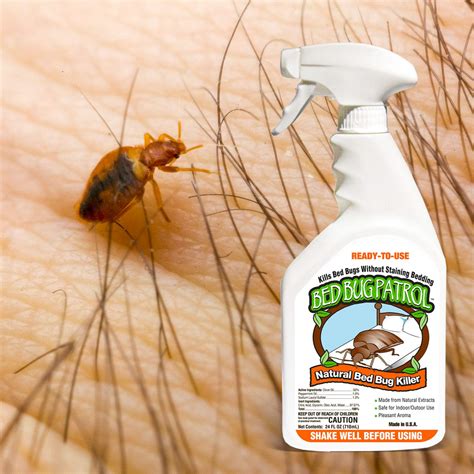 Bed Bug Patrol Bed Bug Killer Spray Treatment 24oz Kills Bed Bugs On