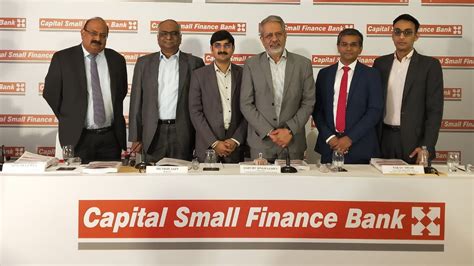 Capital Small Finance Bank Fixes Rs 445 468 As Price Band For Its Rs