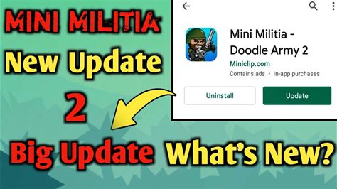 Mini Militia New Update What S New All Information Is Here Mini