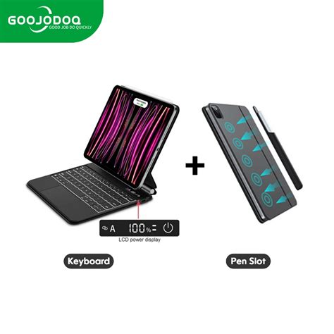 Jual Goojodoq Magic Generasi Keyboard Case For Ipad Pro Air