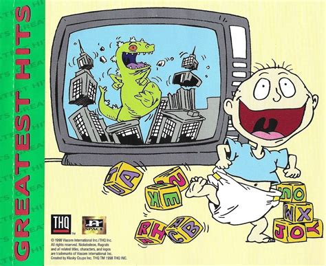 Rugrats Search For Reptar Cover Or Packaging Material Mobygames