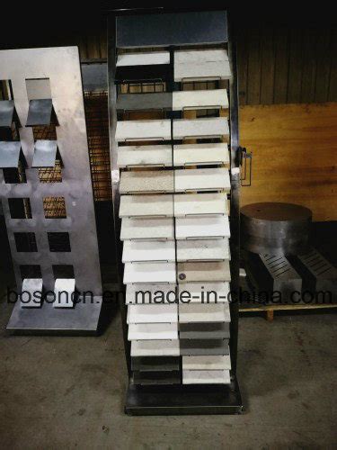 Heavy Duty Ceramic Marble Stone Mosaic Tile Showroom Metal Slide