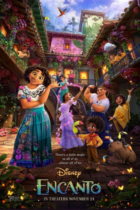 Póster oficial de Disney s Encanto rompecabezas en línea