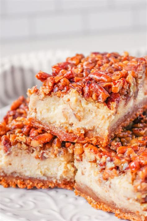 Pecan Pie Cheesecake Bars Yummi Haus