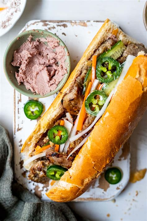 Authentic Banh Mi Recipe With Lemongrass Pork Cooking Therapy