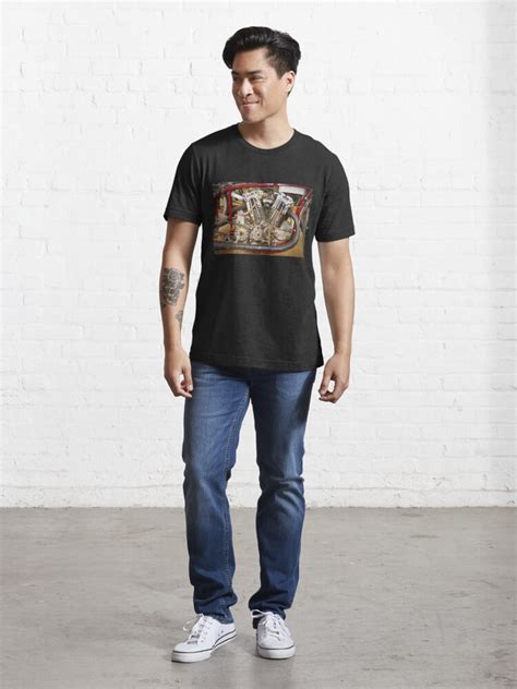 Burt Munro Special Indian Scout Engine T Shirt For Sale By