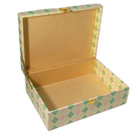 Fumigation Process Multicolor Rectangular Mdf Box For Packaging At Rs