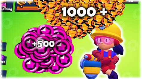 Omg Jacky Nonstop To 1000 Trophies In Solo Showdown Part 1 🏆️ Brawl Stars Youtube