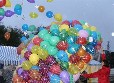 Saint Apollinaire Lâcher de ballons