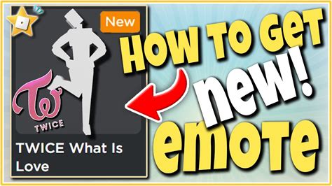 How To Get New Twice Emotes In Roblox Youtube