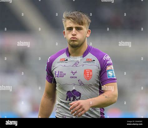 Mikey Lewis 20 Of Hull KR In Action During The Game Stock Photo Alamy