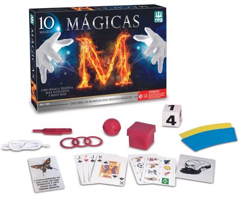 Jogo Brinquedo Infantil Kit M Gicas M Truques Para Crian As Show