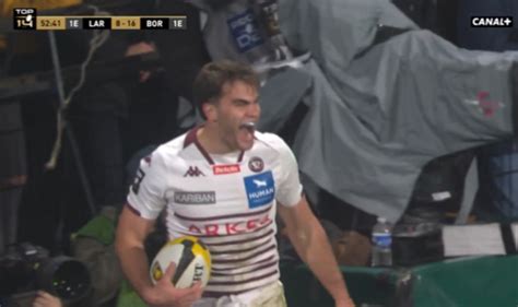 Video Le Premier Essai De Damian Penaud Avec Bordeaux B Gles Blog Rct