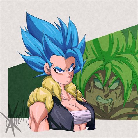 Pin By Agnes Wong On Female Gogeta Gogika Anime Character Design