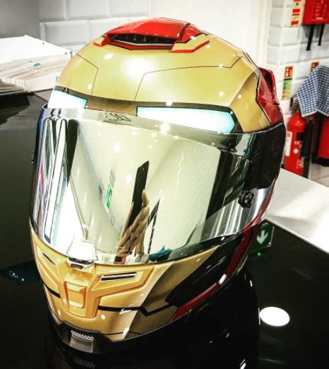 Hjc Rpha Unisex Adult Full Face Rpha St Iron Man Helmet Yamaha R